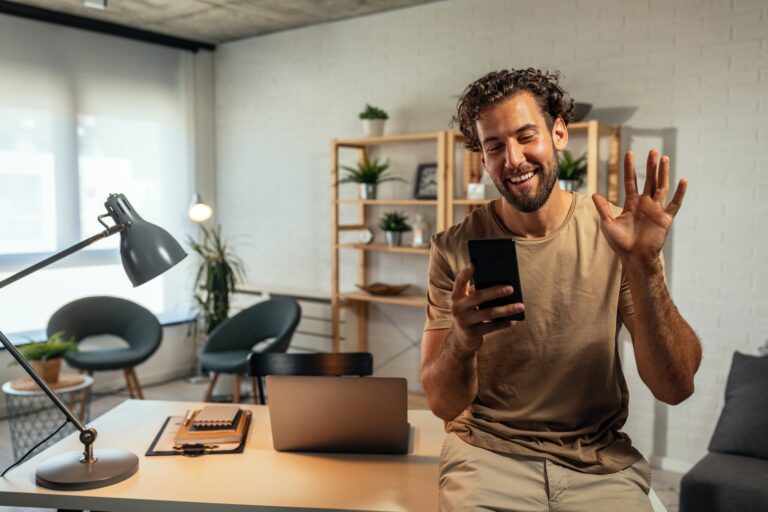 Video call during work time