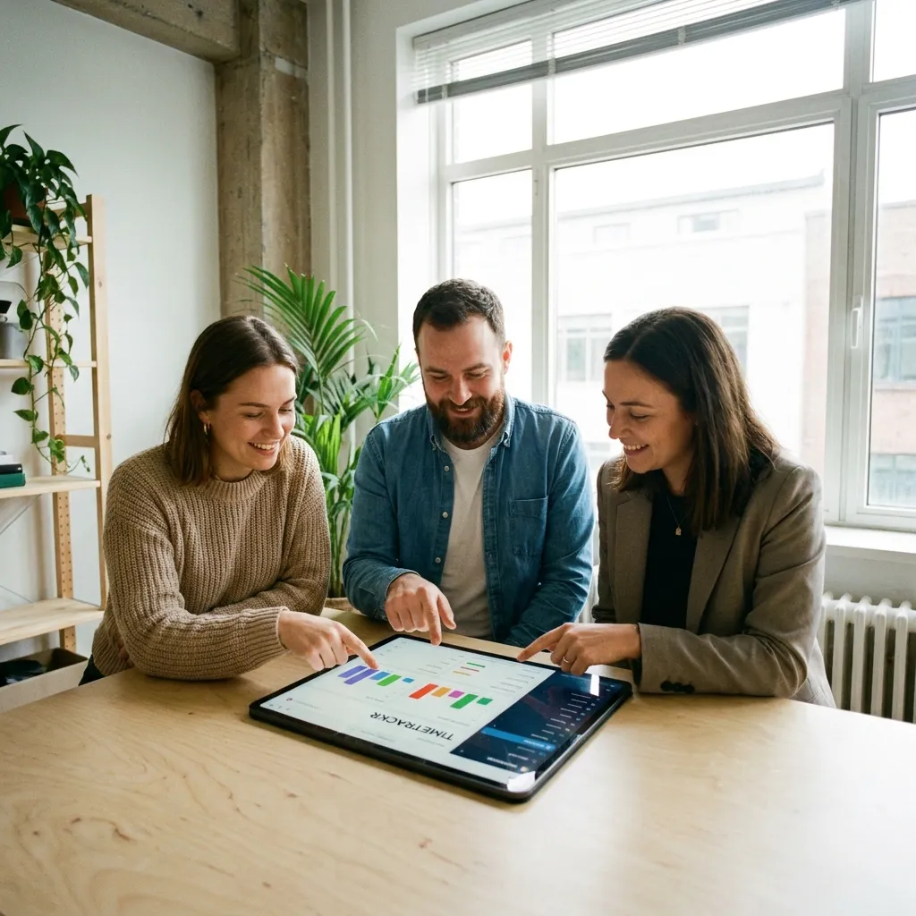 Digitale Zeiterfassung im Team