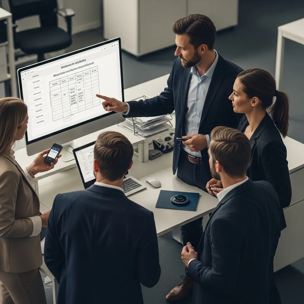 Digitale Planung von Arbeitszeiten in einem mittelständischen Unternehmen