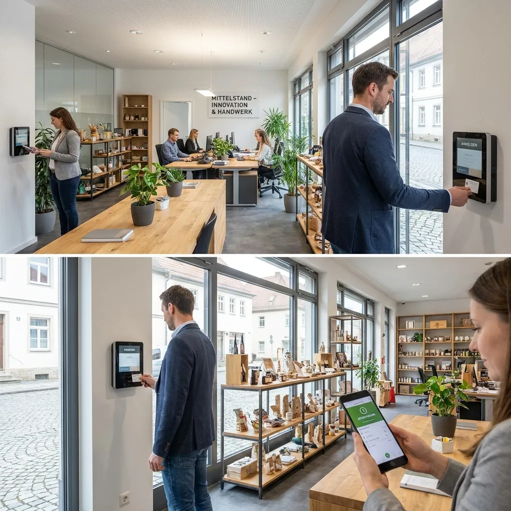 Digitale Zeiterfassung im Arbeitsalltag