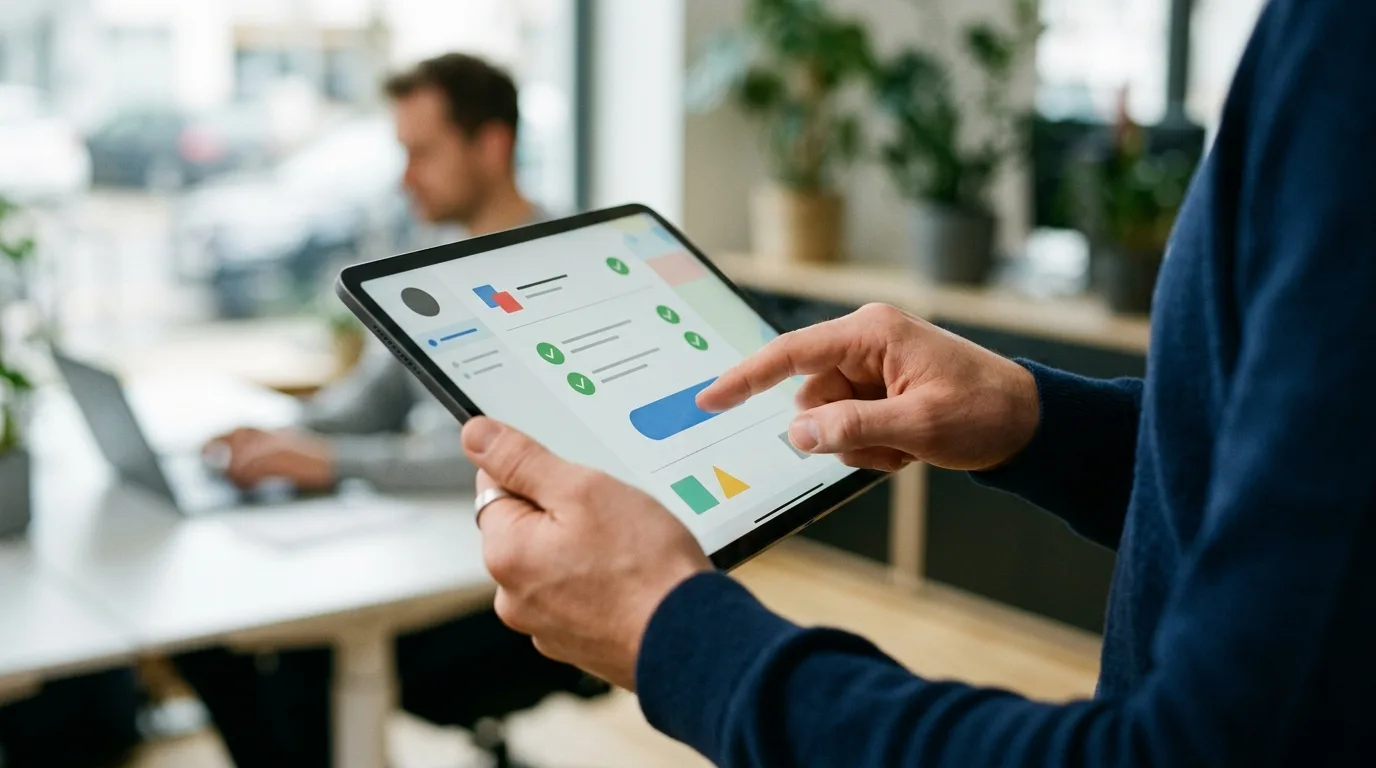 Digitale Unterweisungsvorlagen in Aktion
